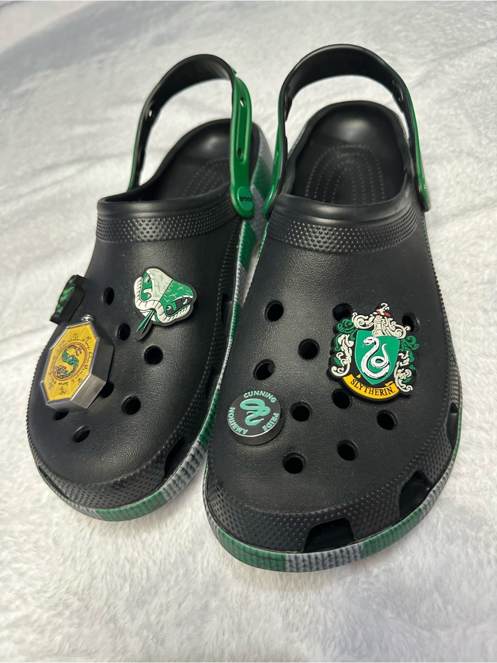 Men’s Size 13 Slytherin Crocs